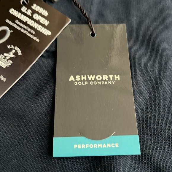 Brand New Ashworth 109th US Open Bethpage Black navy polo USGA (Embroidered logo - Picture 5 of 11